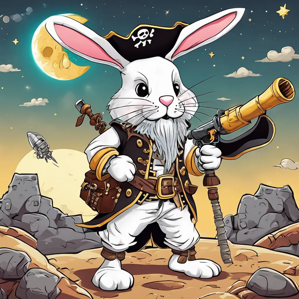 ai nft image of bunny 1