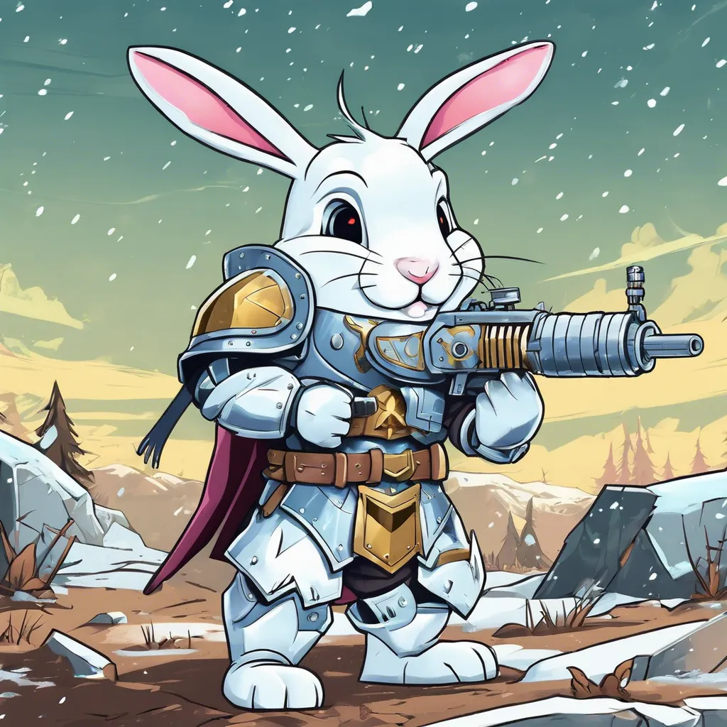 ai nft image of bunny 5