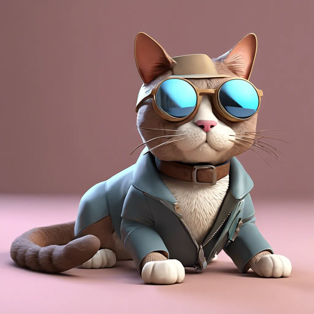 ai nft image of cat 3