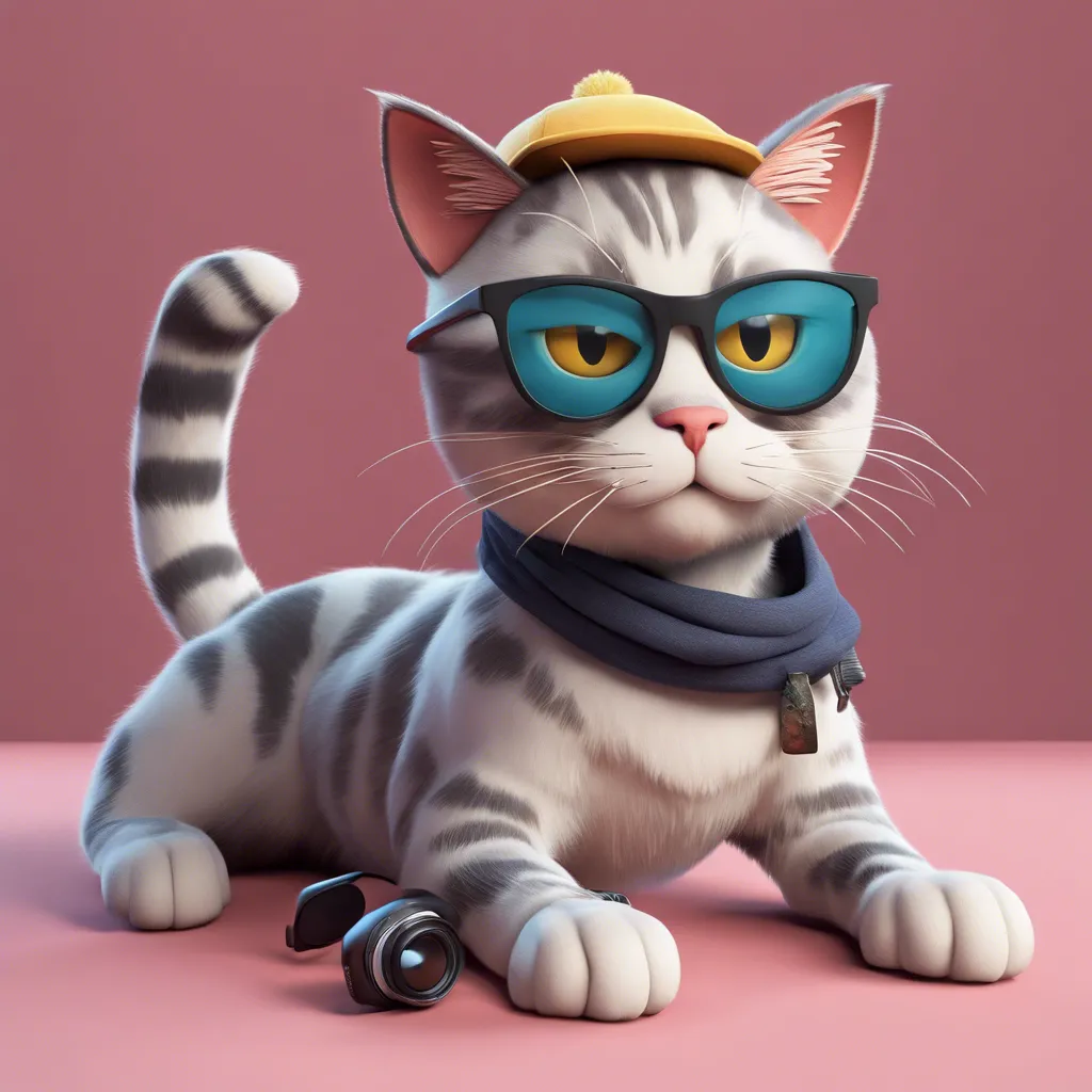 ai nft image of cat 6